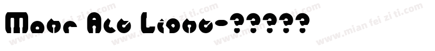 Mohr Alt Light字体转换
